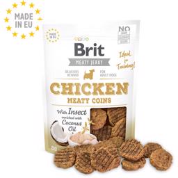 Brit Meaty Jerky Chicken Coins Läckra köttmynt av kyckling